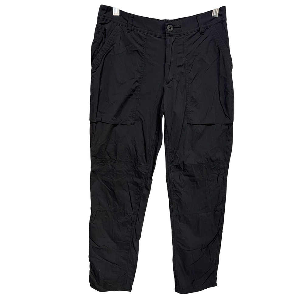 REI Co-op Savanna Trails Pants Womens 2 Black Hiking Outdoor Lightweight Tapered